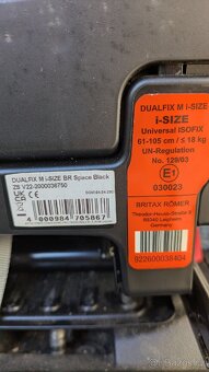 Autosedačka Britax Romer dualfix M i-size - 5
