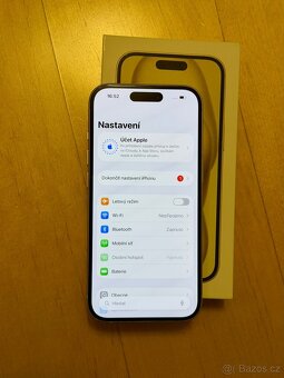 iPhone 15 Yellow BATERIE 100% TOP - 5