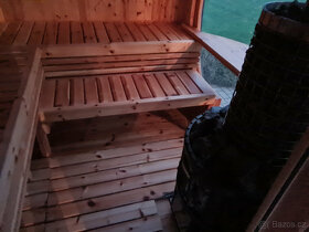Venkovní panoramatická finská sauna - 5