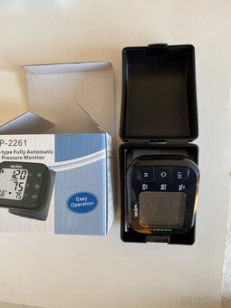Tlakoměr měřič tlaku na zápěstí Sejoy nový i málo použitý - 5