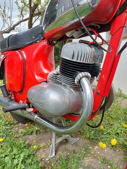 Jawa 350 typ 360 vývoz SRN - 5