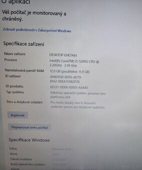 Notebook Lenovo Thinkpad T550 i5/12GB/256GB SSD - 5