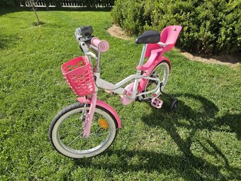 Dětské dívčí růžové kolo btwin 16" - 5