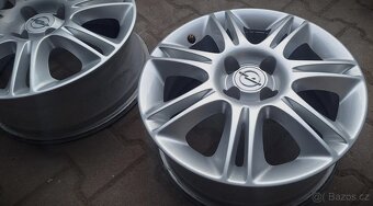 Alu disky Opel originál 16" – 4x100 – výborný stav - 5