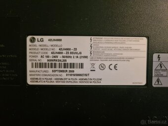 LG 42LH4900 - 5