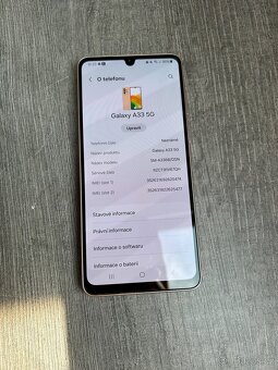 Samsung Galaxy A33 5G 128 GB +ZDARMA modrý kryt fixed - 5