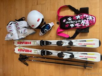 dětský lyžařský komplet pro holku - v moc hezkém stavu - 5