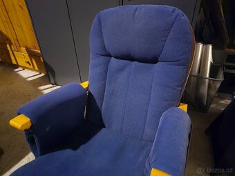 Křeslo Houpací 80x65 výška 44 cm - 5