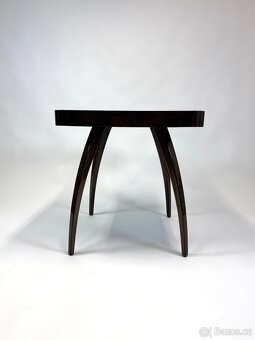 Konferenční stolek Halabala po renovaci - šelak - 5