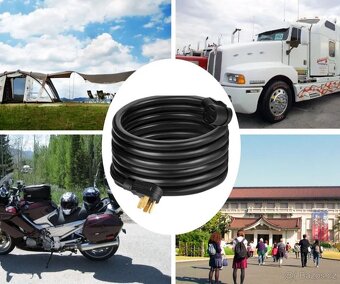 15m prodlužovací kabel 8AWG/4C 40A - 5