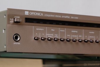 SHARP - OPTONICA - zesilovac + tuner - krasny stav - 5