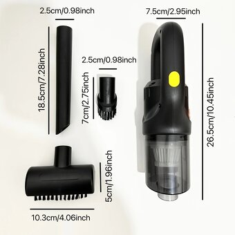 NOVÝ Ultra-Power bezdrátový ruční vysavač USB - 5