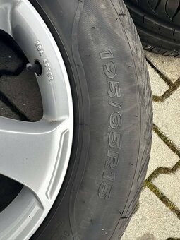Originál alu kola VW r15, letní pneu - 5
