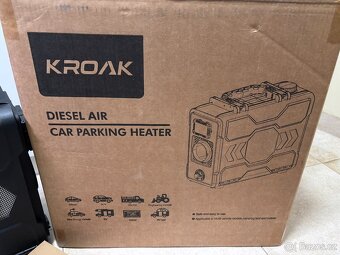 Nezávislé naftové topení Kroak TB2 - 8kW - 5
