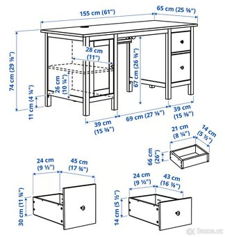 Psací stoly Ikea - 5