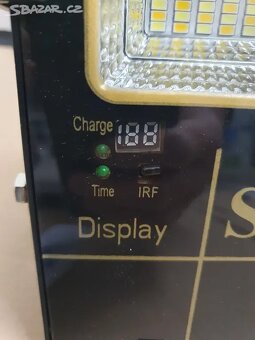 LED Halogenové osvětlení se solárním panelem 300W - 5