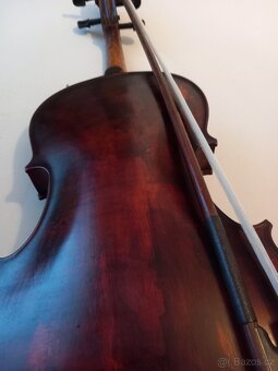Predám starú violu, s pouzdrem, šmičcem,40,4cm - 5