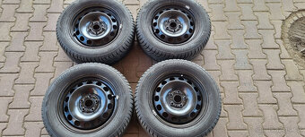 Plechové disky VW Troc 5x112 6x16 ET43 205/60r16 zimni - 5