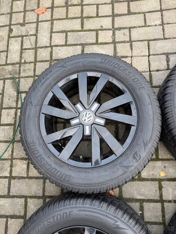 ORIGINÁL Alu Volkswagen ARAGON R16, 5x112 - TOP, ZIMNÍ - 5
