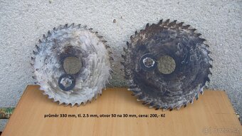 Kabel + pilové kotouče - 5