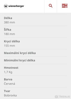 Pálená taška Tondach BOBROVKA - 5