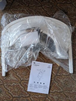 Dětská roustoucí židle bílá od 6 měsíců - 5