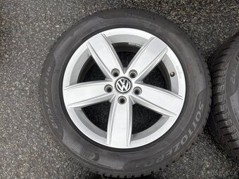 Alu orig zimní sada VW Corvara 5x112 6,5J ET48 205/60 R16 - 5