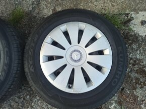 Sada kol mercedes A, B, C atd, 5x112, letní 195/65/15 - 5