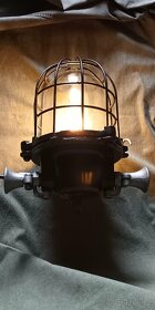 Rekonstruovaná orig. Industriální lampa 1960-70 - 5