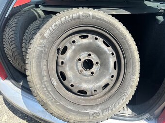 Sada kol plechové disky5x100 + pneu Michelin 185/60 R14 - 5