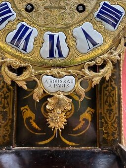 Velké 98 cm hodiny bule 18 století. - 5