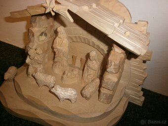 Český dřevěný betlém 14B8 - 5