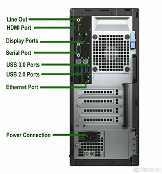 Výkonný počítač DELL Optiplex MT,i5 6500,16GB DDR4,SSD,zár. - 5