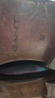 Dámské kožené boty Gant 37 - 5