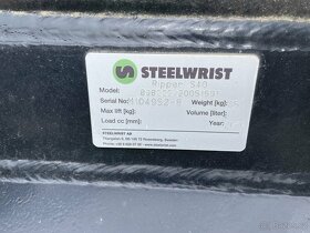 Steelwrist S40 Ripper na bagry 3t - 8t - nové - 5
