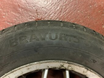 Pneu letní 195/65 R15 zánovní + Alu ráfky - 5