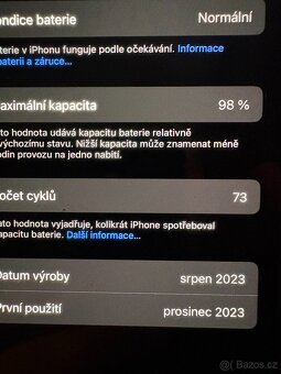 Iphone 15 128gb černý - 5