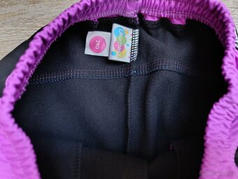 Softshellové kalhoty Little things vel 134/140 - 5