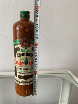 Starožitná kameninová lahev Echter Steinhager - 5