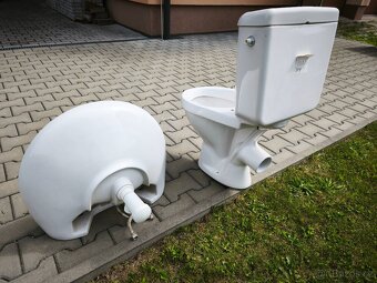 WC kombi s nádržkou a umyvadlo - 5