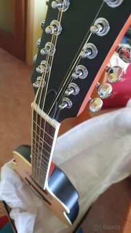 12 strunná elektroakustická kytara Roundback Styl OVATION. - 5