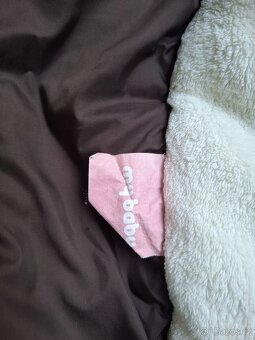 Prodám zimní fusak. Dá se použít jak do hlubokého kočárku, t - 5