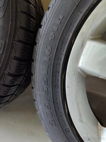 Hliníkové kola škoda Octavia pneumatiky Nokian - 5