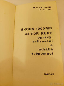 Kniha Škoda 1000 MB až 110R kupé - 5