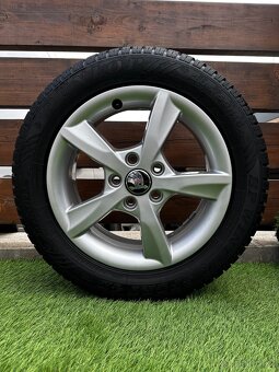 Alu kola 5x112 s pneu (648a) - 5