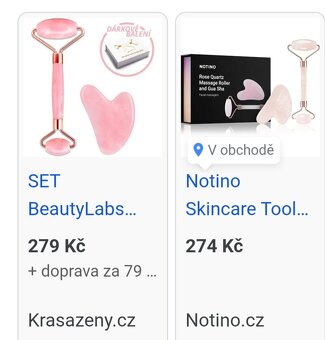 Gua Sha sada masážní proti vráskám na masáž obličeje 2 ks - 5