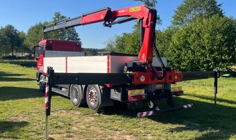 9268 - MAN TGS 26.500 - 6x2 - Valník + HR-PALFINGER PK 19.00 - 5