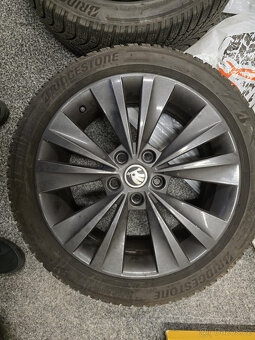 Alu kola Twister, Škoda, 5x112 r17 - Zimní - 5