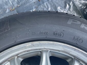Celá ALU kola MERCEDES s pneu MICHELIN PRIMACY HP - 5