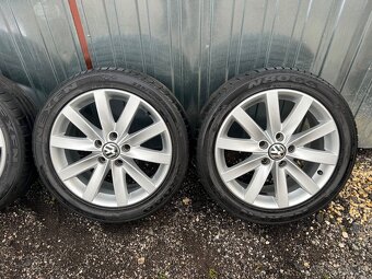 Originální letní alu sada VW 225/45R17, Nexen 4,5mm - 5